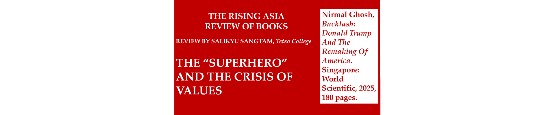 Rising Asia Journal