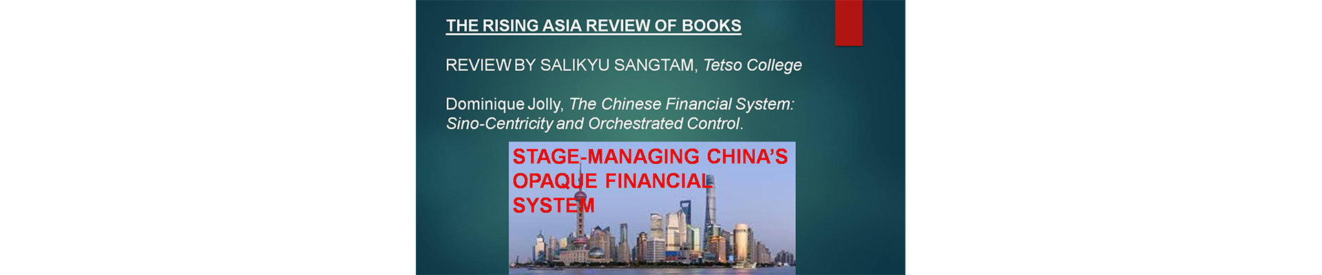 Rising Asia Journal